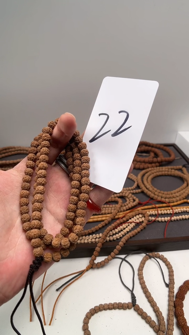 【闪购商品】金刚菩提吊坠22闷墩龙长串