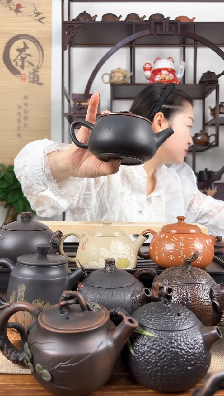 壶云南建水紫陶茶壶完品带礼盒200CC左右