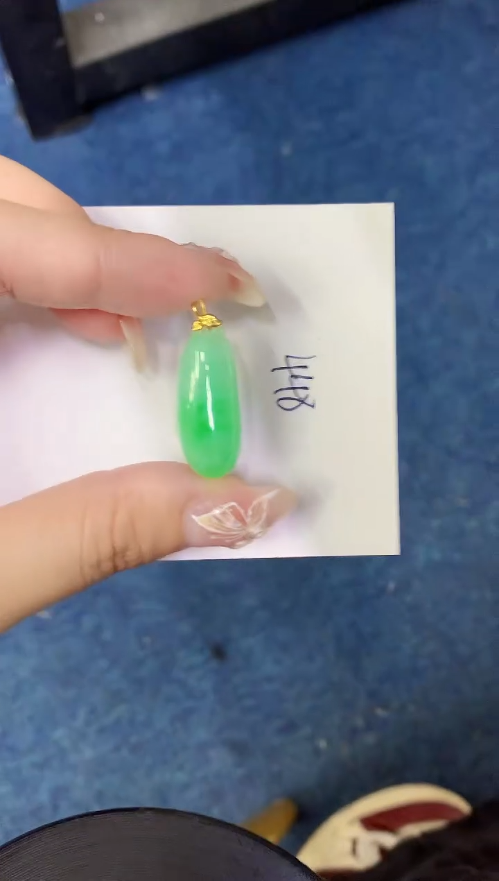 【闪购商品】翡翠颈饰18K金镶嵌000000000000