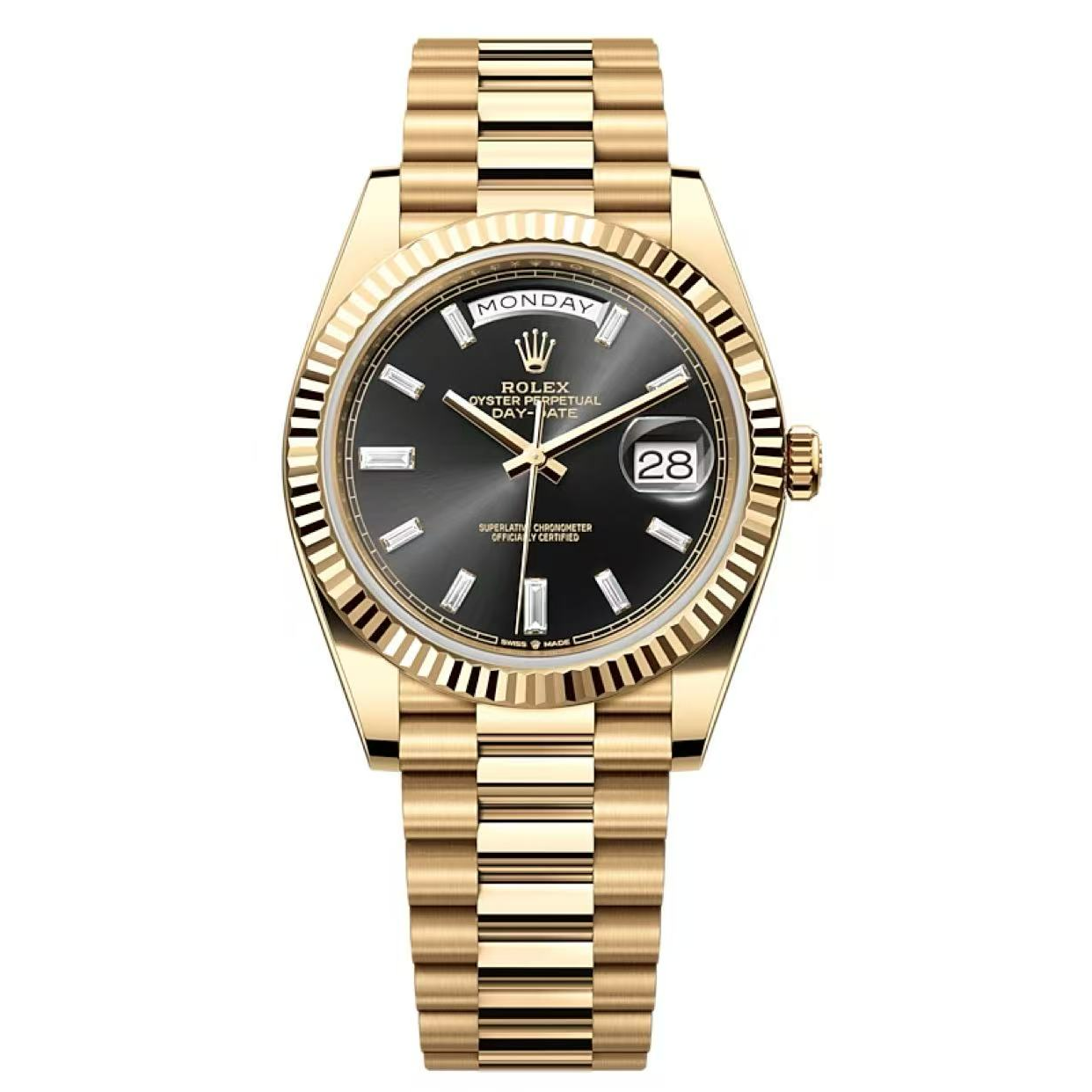 99新 Rolex/劳力士 哈奢馆/名表/劳力士星期日历/21年全套