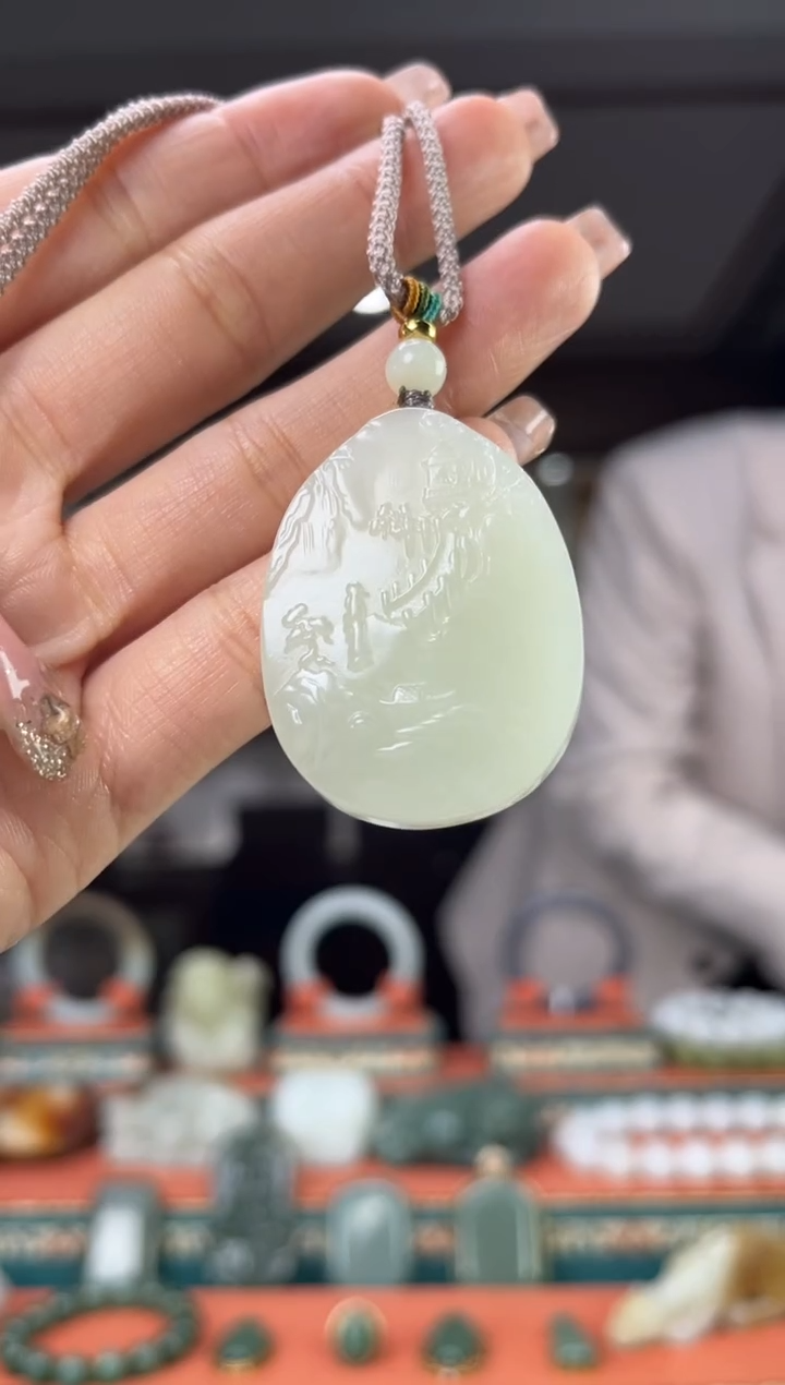 【闪购商品】和田玉颈饰未镶嵌佩佩