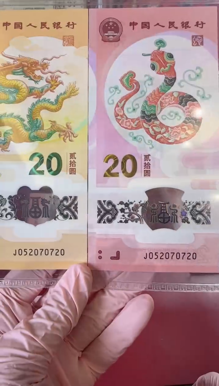 【闪购商品】塑料2025蛇钞全同号裸啊啊啊啊啊