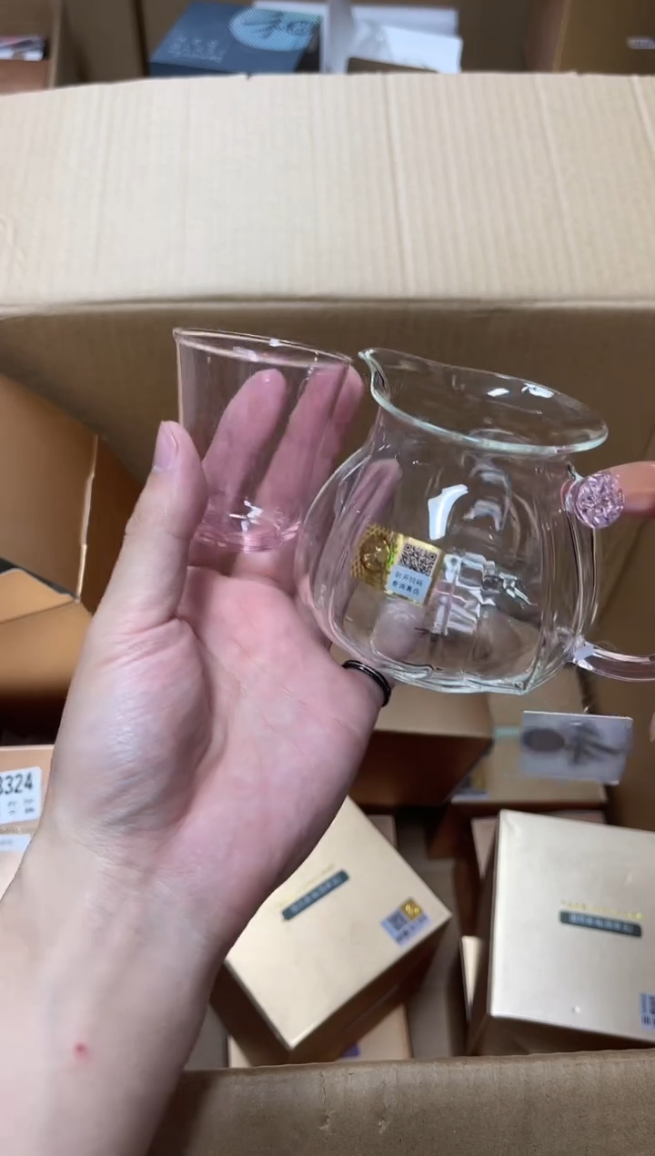 【闪购商品】莲君浅粉+粉色含香杯一个