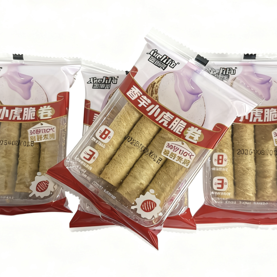 香芋小虎脆卷锁鲜炙烤到手500克约12包（保质期至26.4）