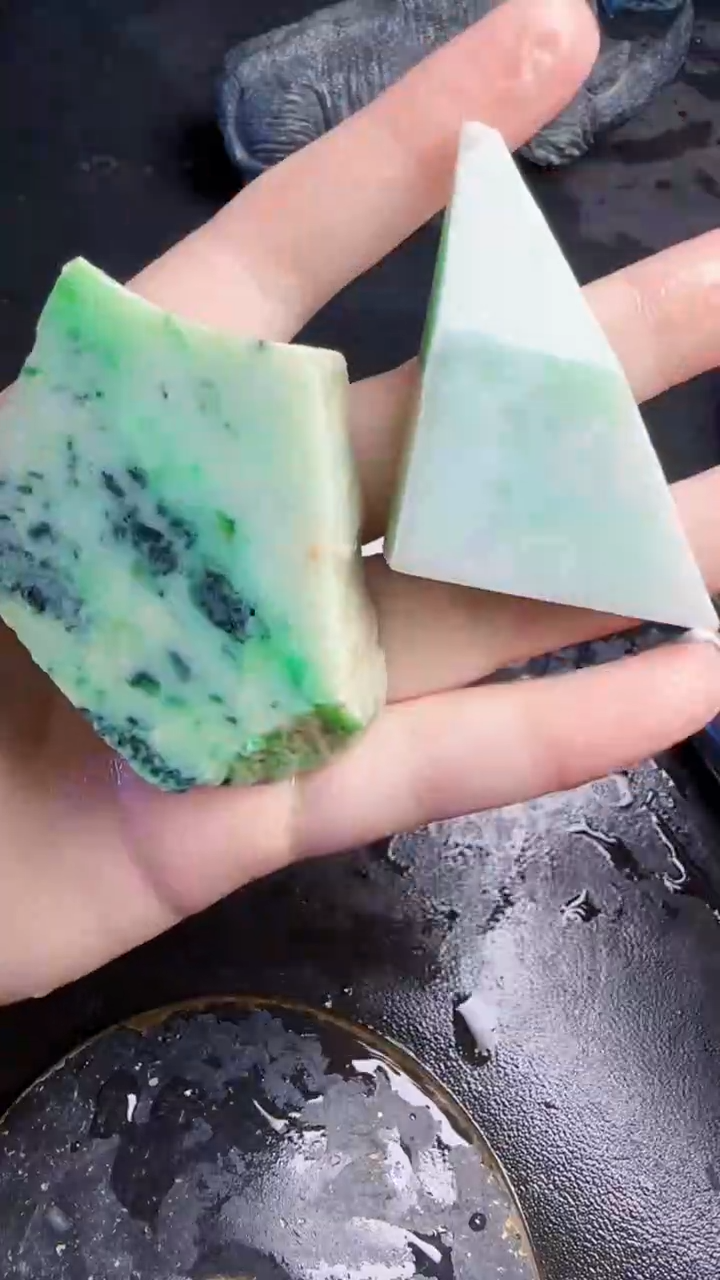 未镶嵌挂件翡翠天然翡翠062