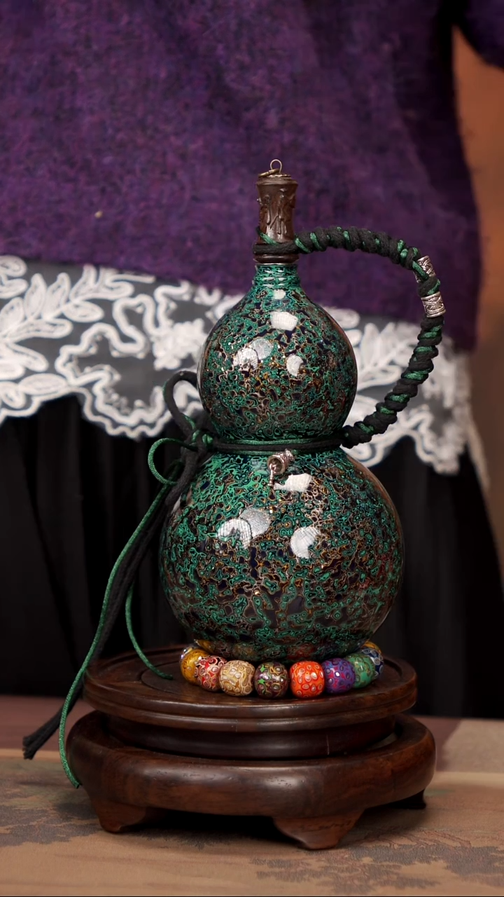 【闪购商品】321易林高端工艺大漆酒葫芦--558