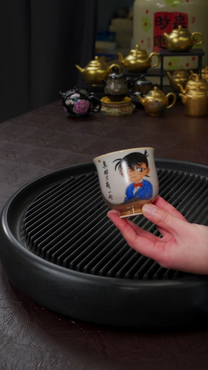 【闪购商品】杯【宜景窑柴烧手绘】杯子54