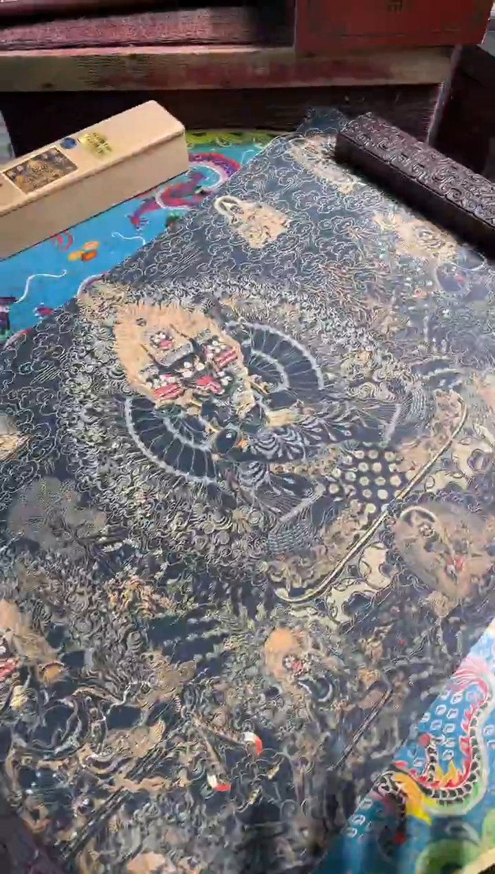 卷轴画天天的唐卡tk160