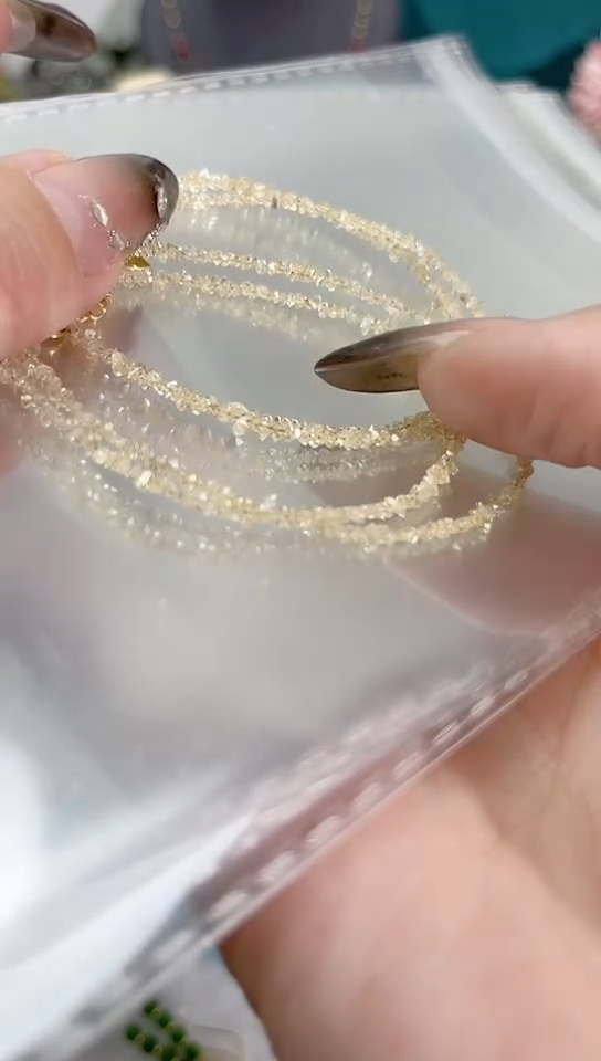 【闪购商品】钻石手链银S925镶嵌黄99