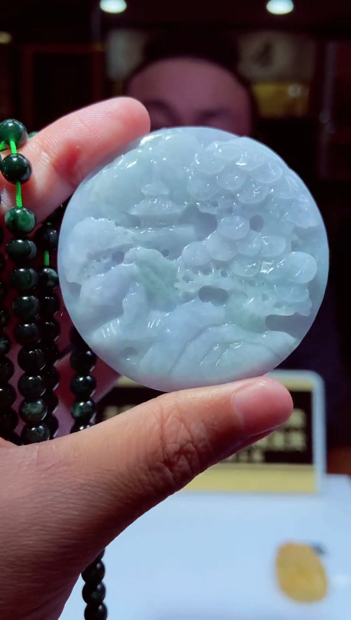 定制翡翠未镶嵌闪购毛货链接PDW016