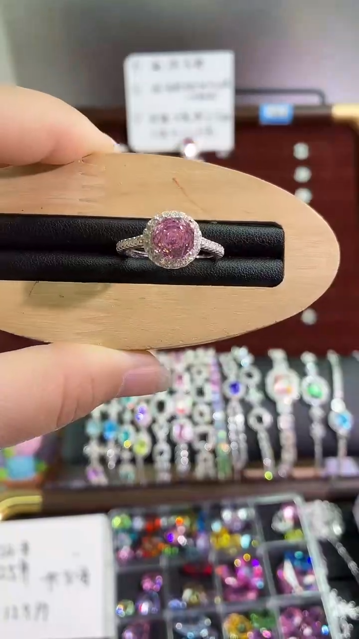 锆石铜合金25号 8*8圆形 空托