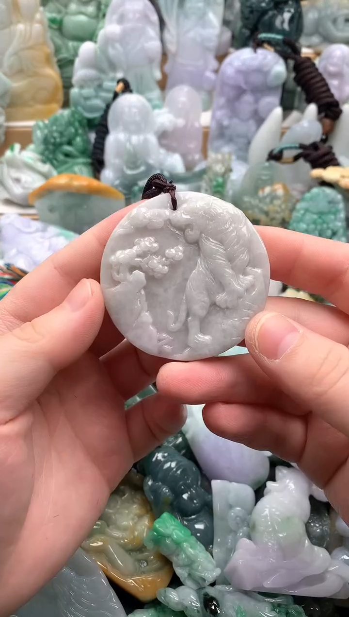 吊坠(不含链)未镶嵌翡翠1