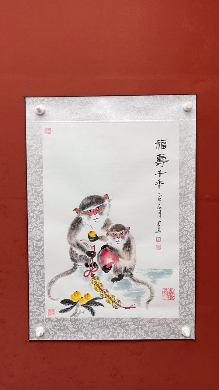 国画老师现场创作  7