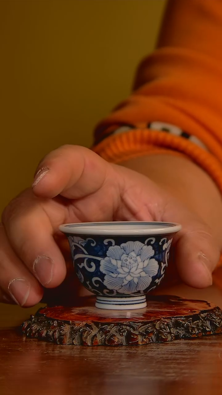 【闪购商品】杯手工手绘杯杯很美丽