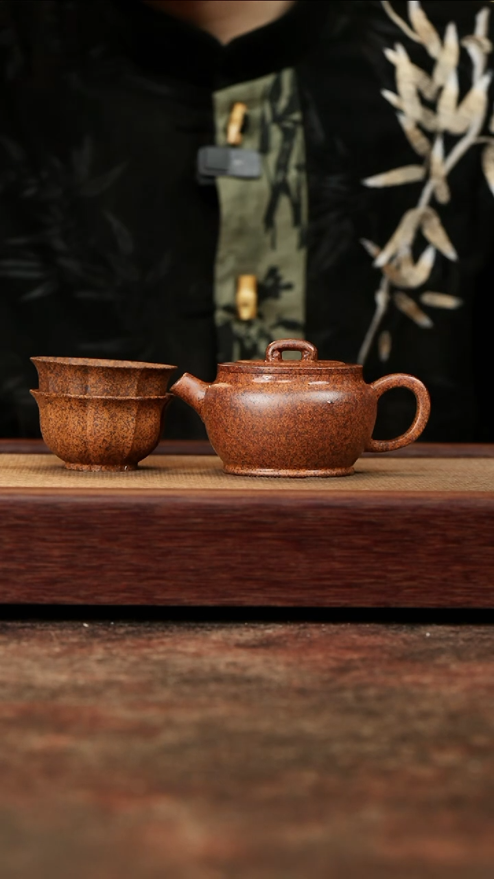 【闪购商品】紫砂茶壶天星泥如意汉瓦