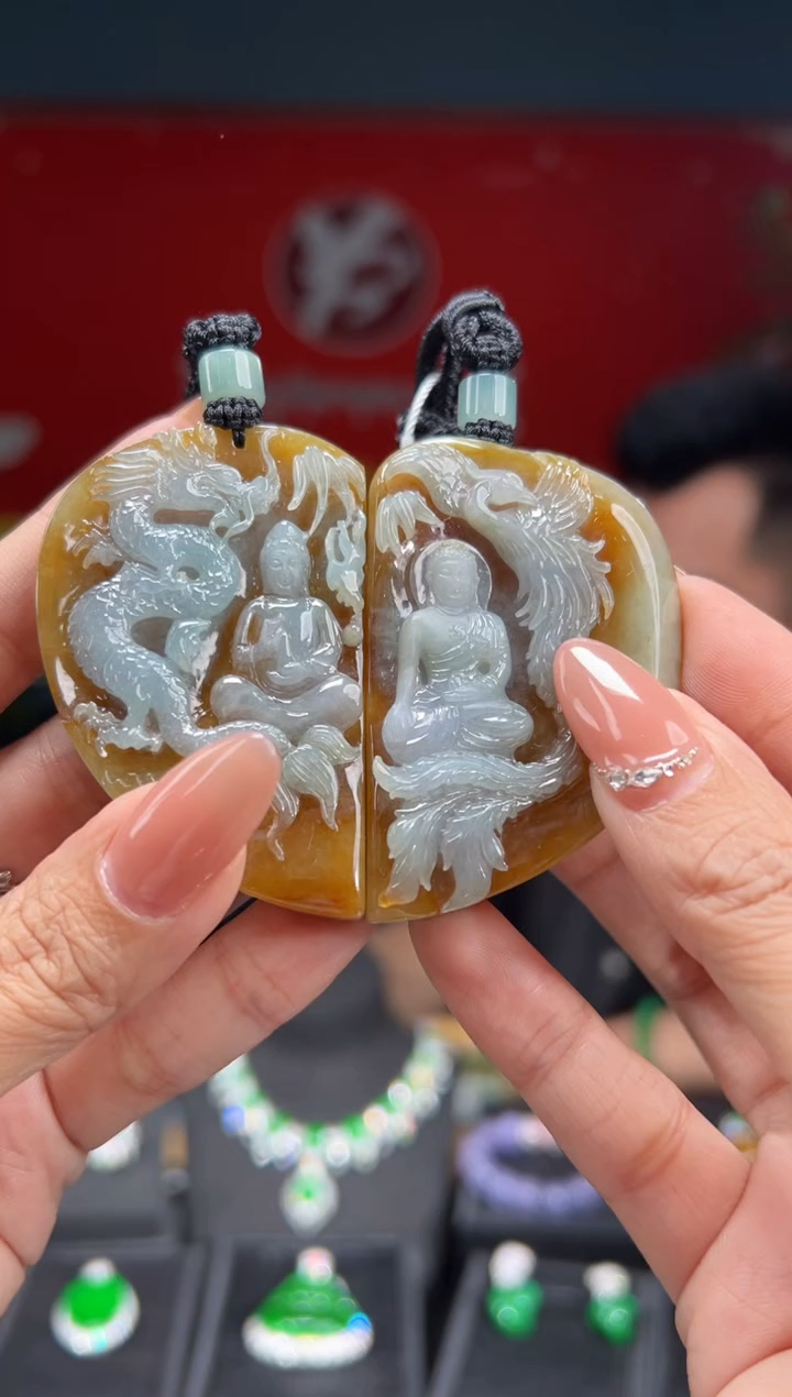 【闪购商品】翡翠颈饰未镶嵌103  /天然a货翡翠