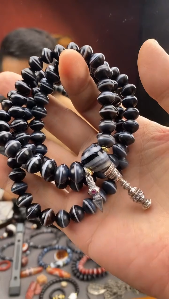 未镶嵌颈饰玛瑙/玉髓-0908 -37多样性发