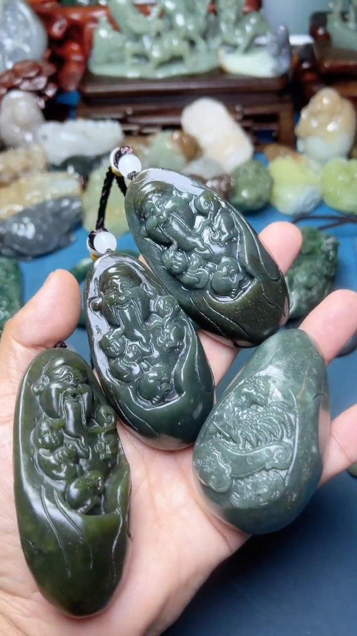 未镶嵌和田玉把件4