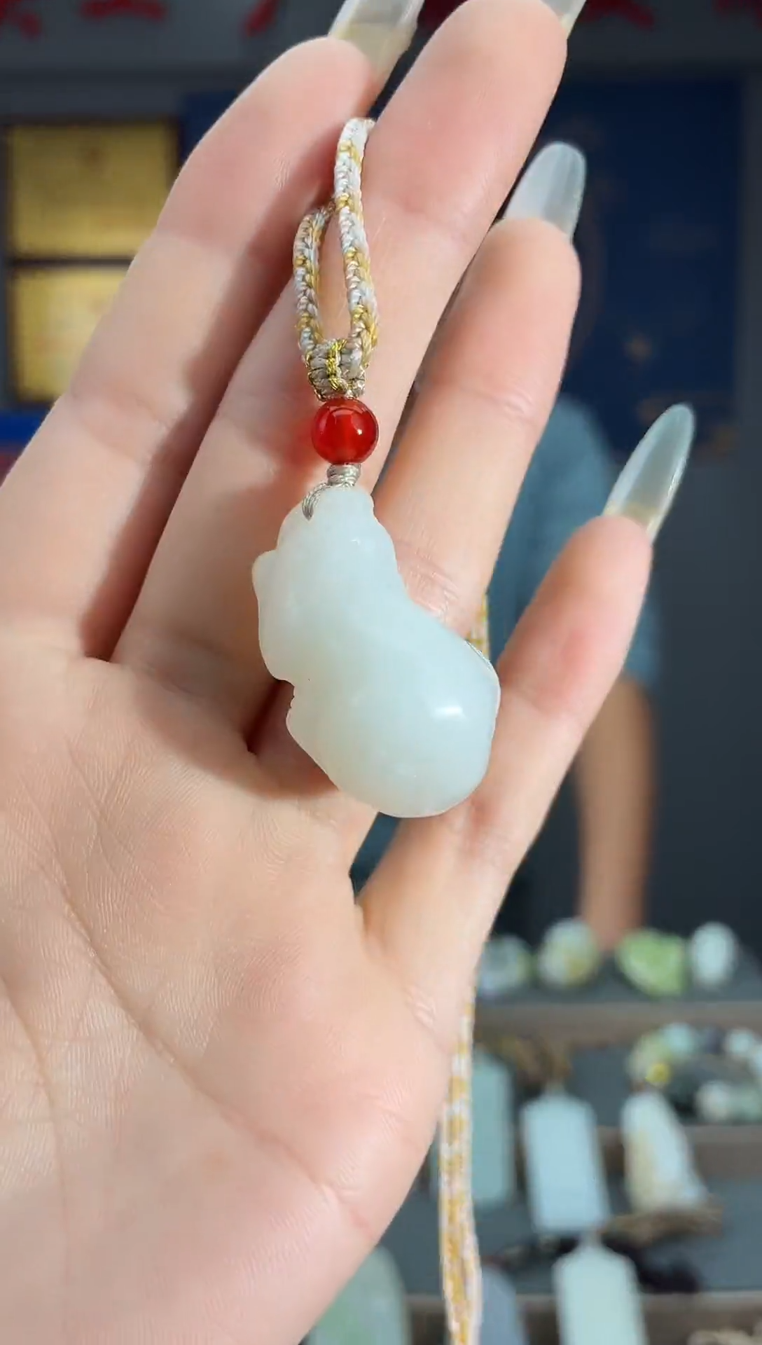 颈饰未镶嵌和田玉1