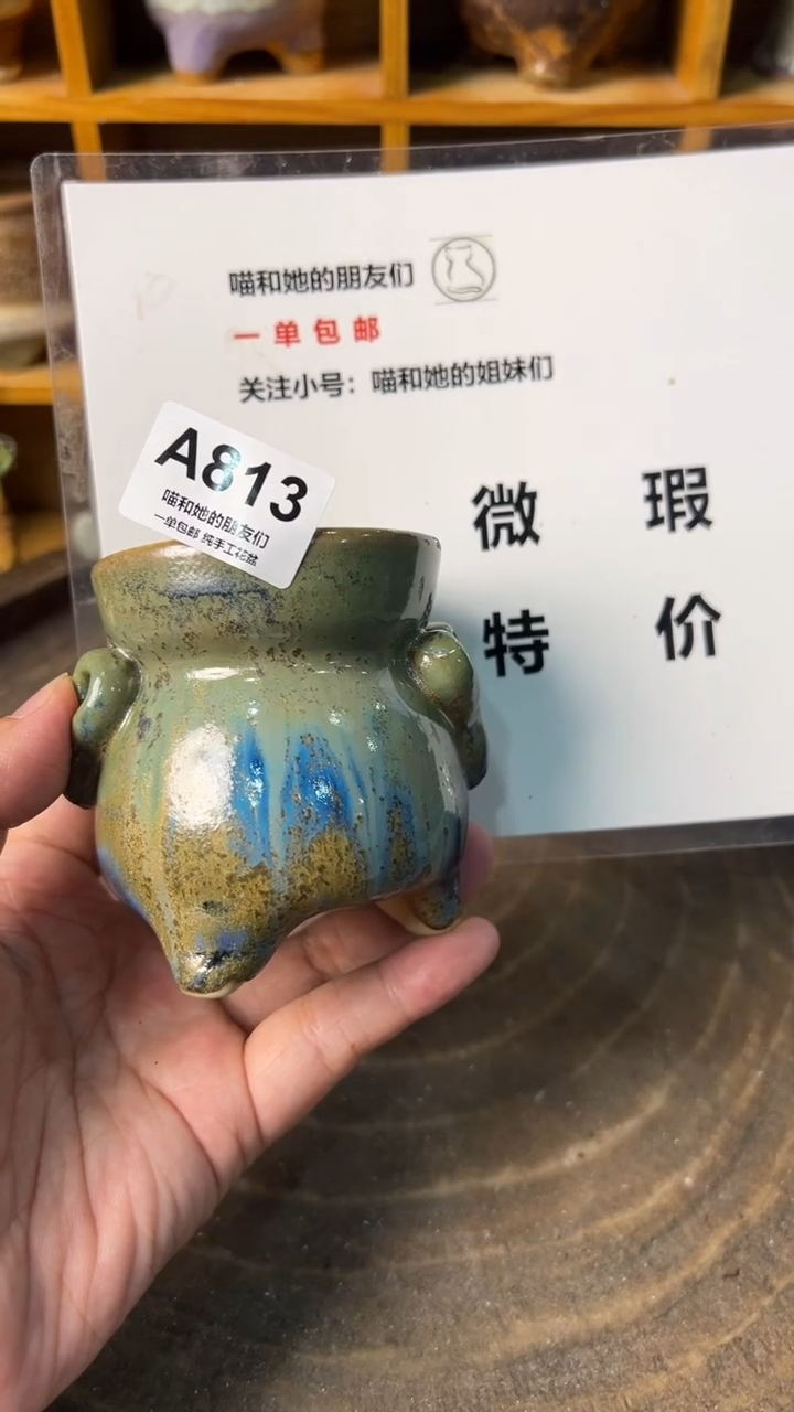 微瑕813 内口5.5【多肉花盆多肉盆】