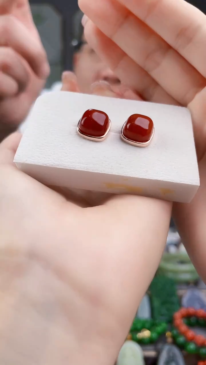 颈饰银S925镶嵌南红玛瑙多样性发货拍一单发一个