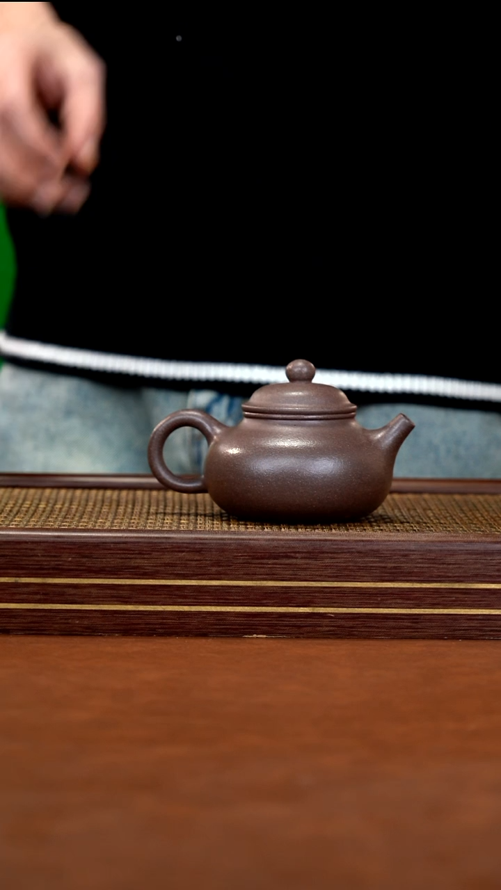 茶壶紫砂JF    全砂桃花泥    容天    200cc