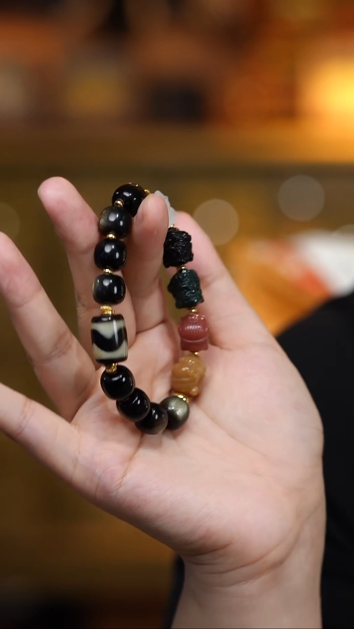 玛瑙/玉髓（覆膜）颈饰未镶嵌多宝项链多样性发其一