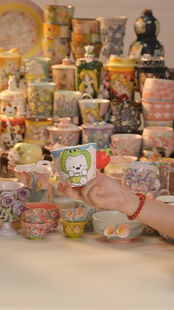 其他景德镇釉下彩手绘设计师款陶瓷