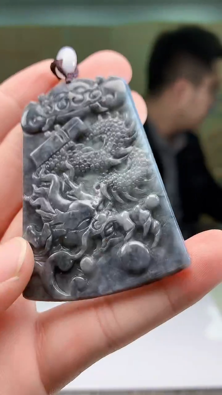 【闪购商品】定制翡翠未镶嵌5153bb-毛货挂件61