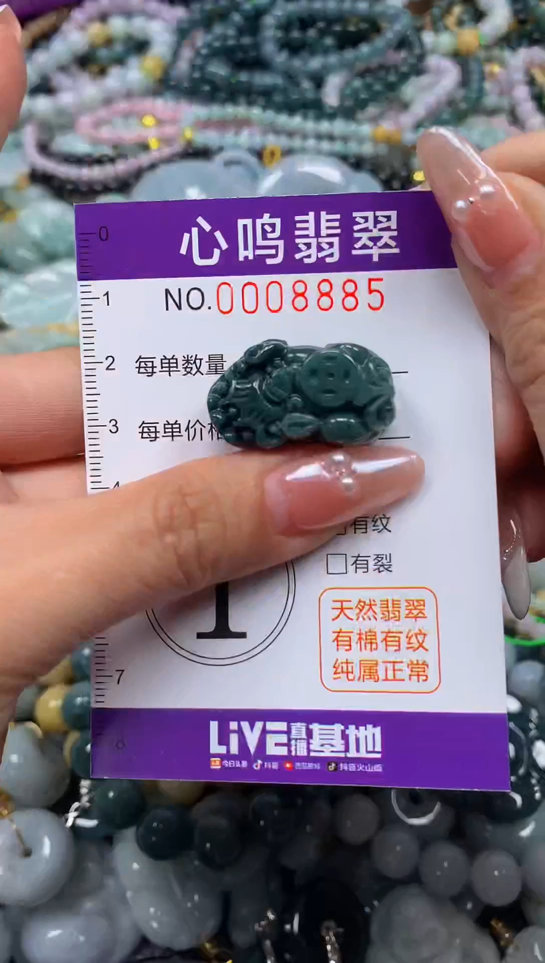 颈饰未镶嵌翡翠闪购008885