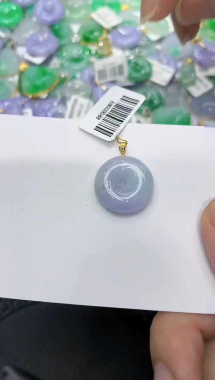 【闪购商品】翡翠颈饰18K金镶嵌111111111111