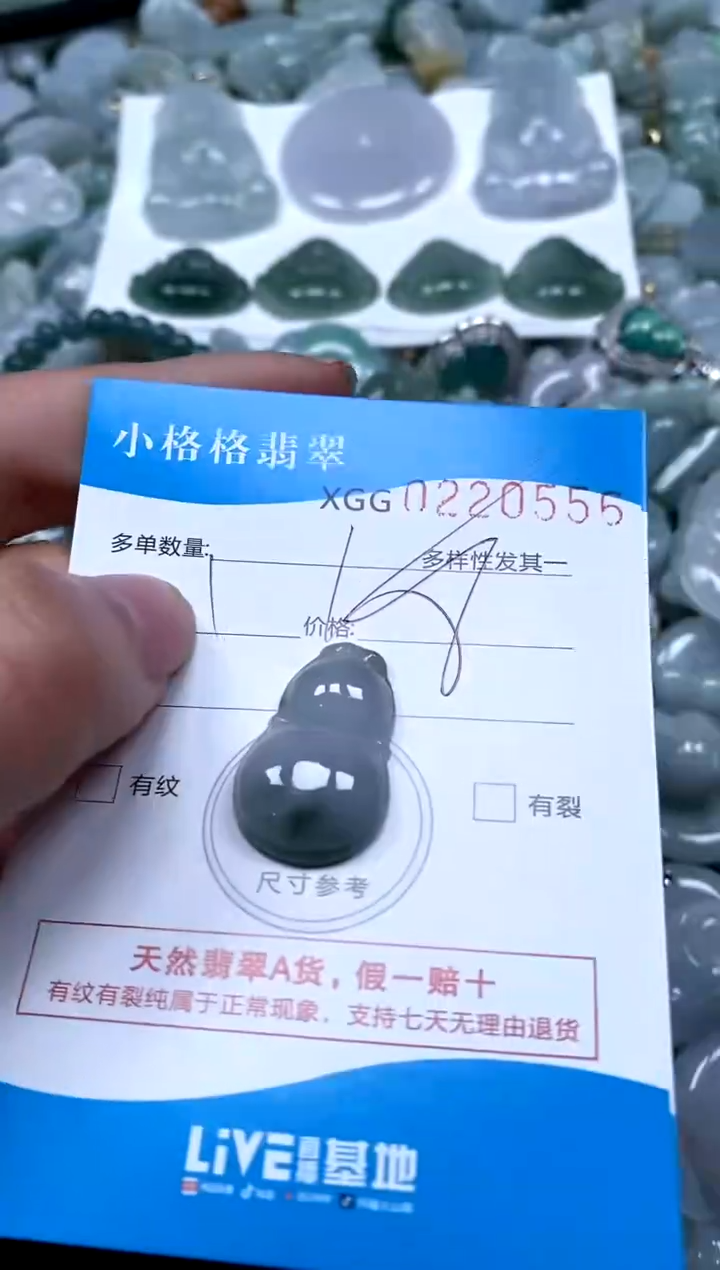 【闪购商品】翡翠颈饰未镶嵌闪购商品0220556