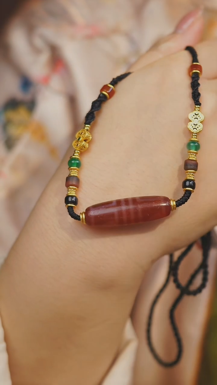 【闪购商品】玛瑙/玉髓项链未镶嵌多样性发其一