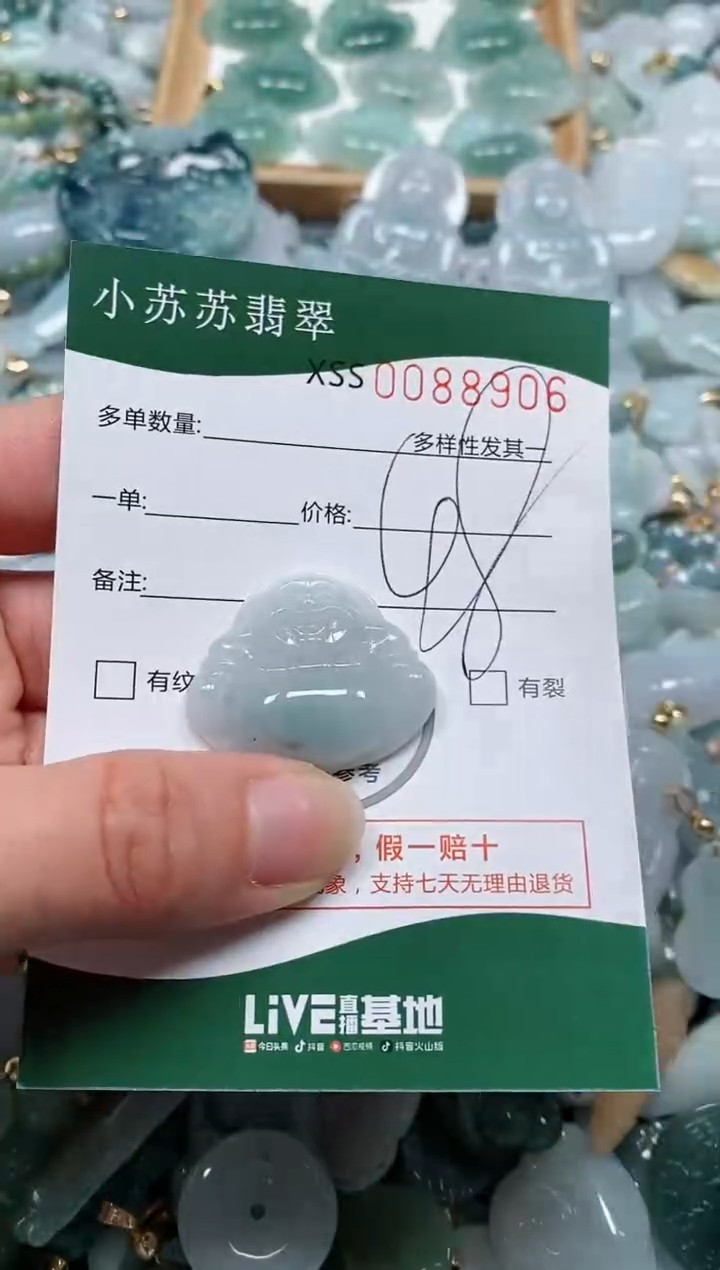 【闪购商品】翡翠颈饰未镶嵌闪购商品0088906