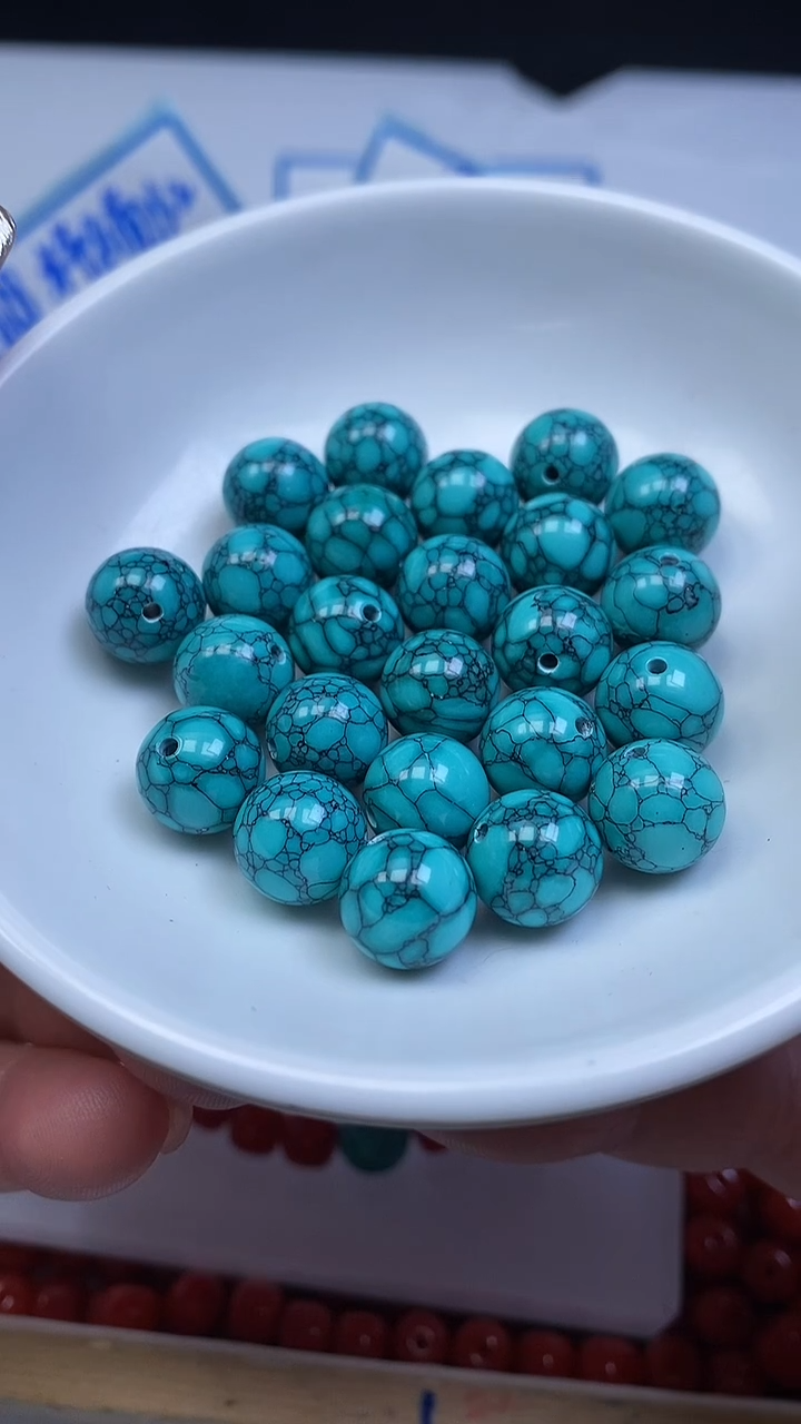 未镶嵌玛瑙手饰D381 绿 淞乌兰花10mm2颗5.8元