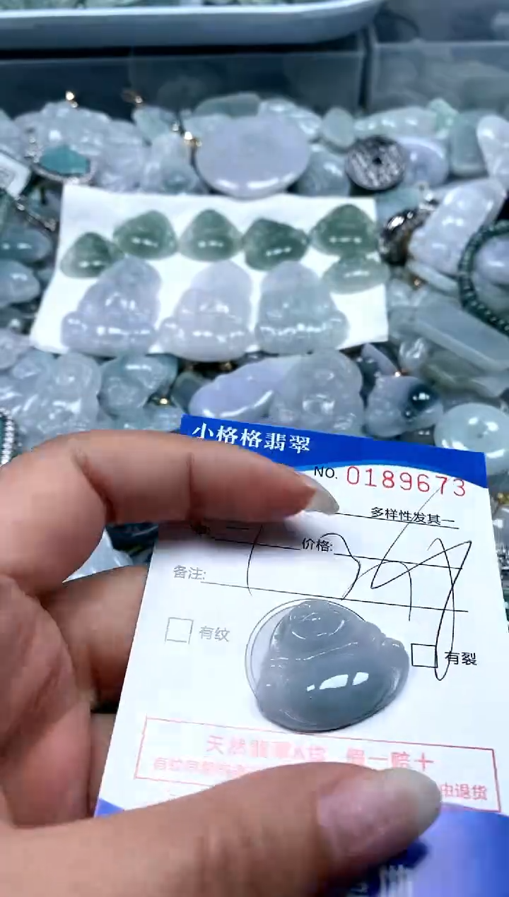 【闪购商品】翡翠颈饰未镶嵌闪购商品0189673