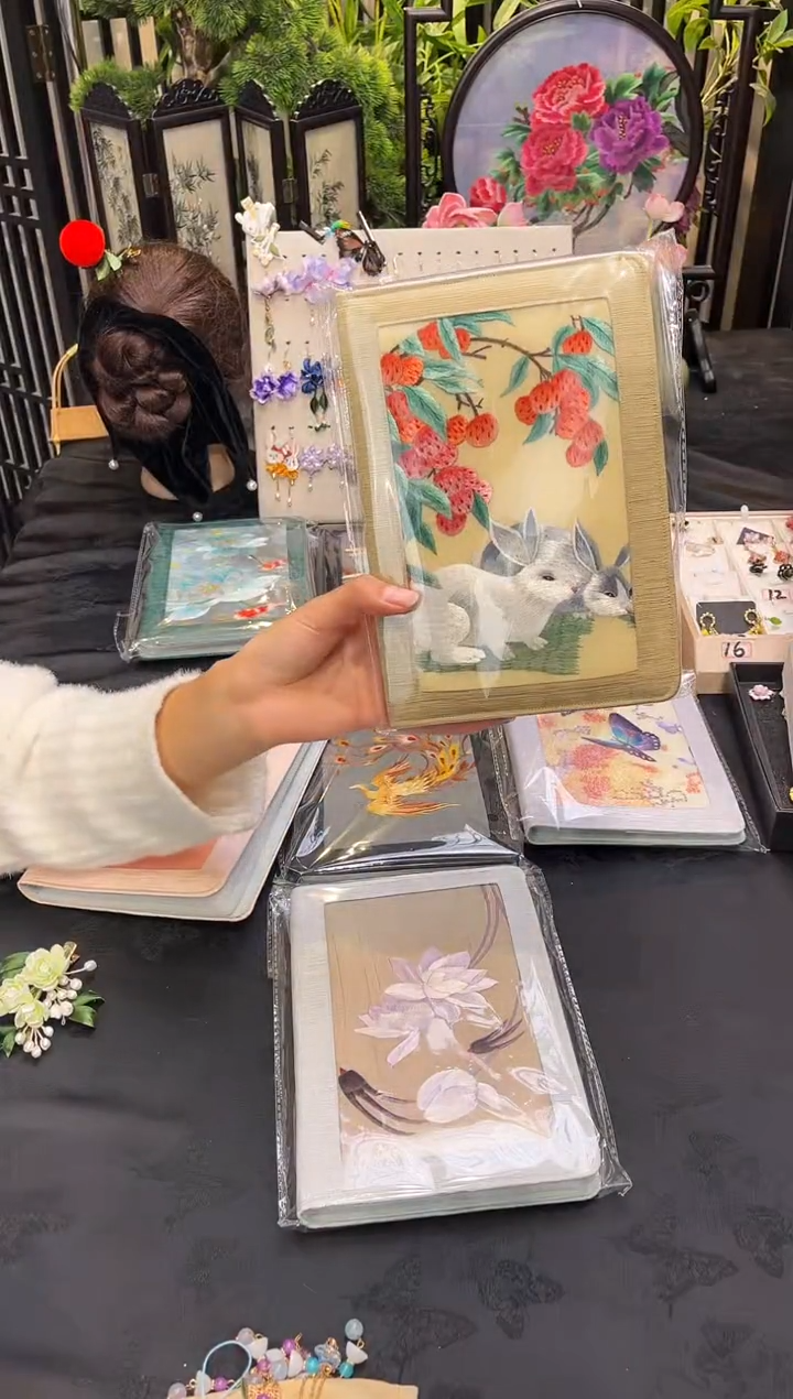 织绣婷*非遗手工苏绣饰品