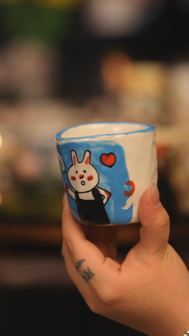 【闪购商品】摆件景德镇釉下彩绘设计师款陶瓷