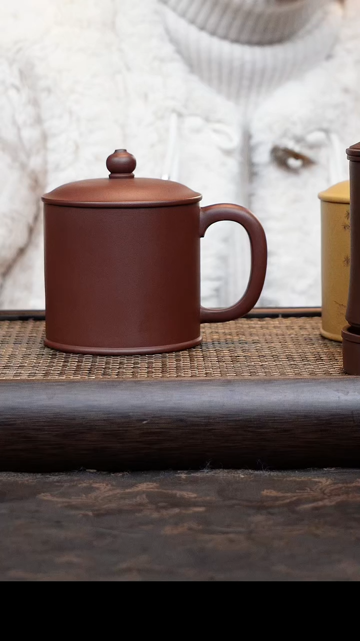 【闪购商品】紫砂茶杯原矿紫气东来