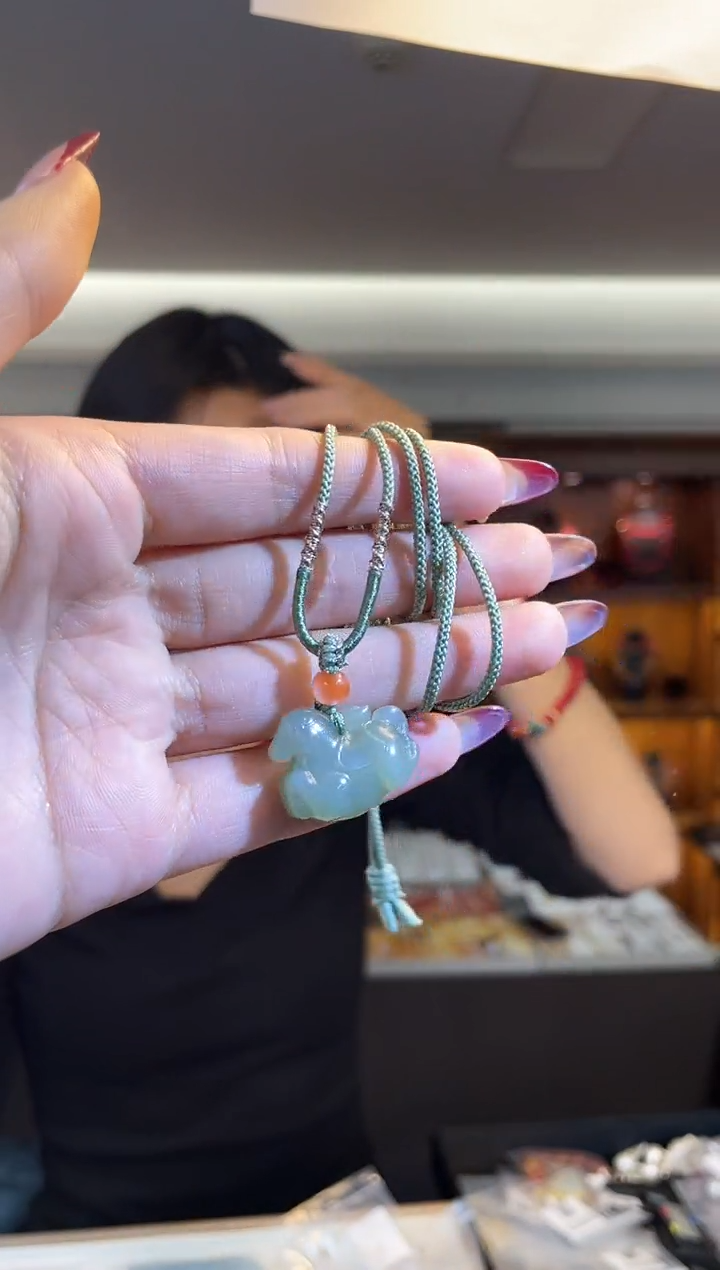 颈饰未镶嵌和田玉（多样性发一件）