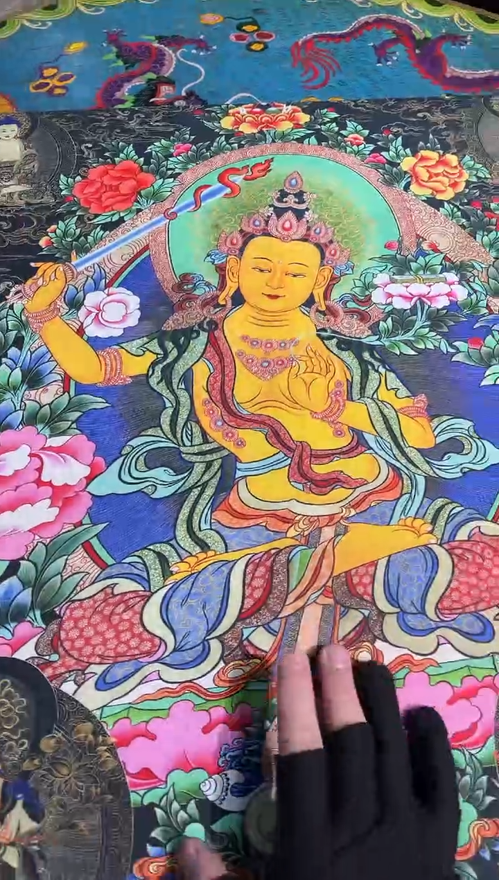 卷轴画天天的唐卡tk160