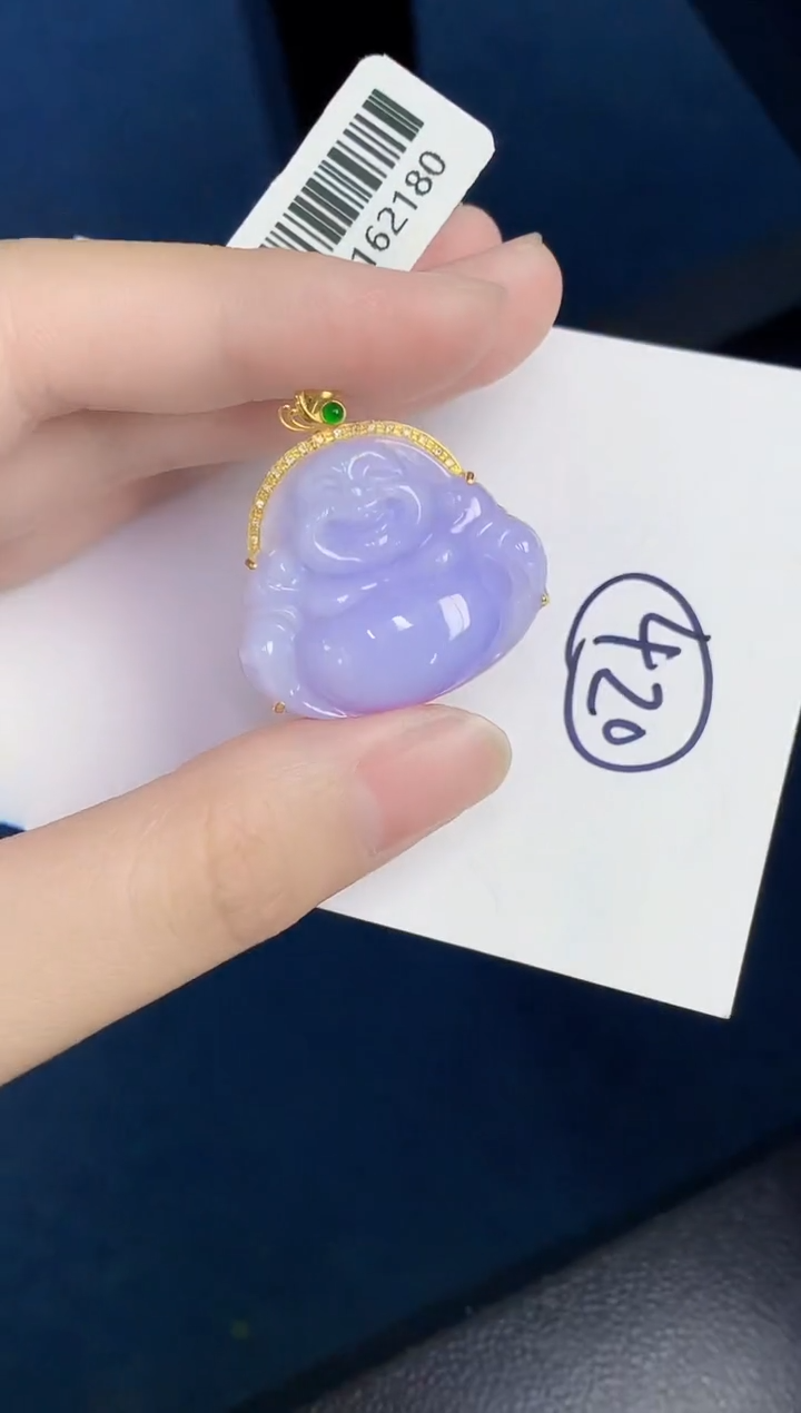 【闪购商品】翡翠颈饰18K金镶嵌000000000