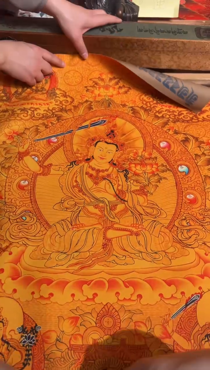 卷轴画卷轴画奥奥的唐卡