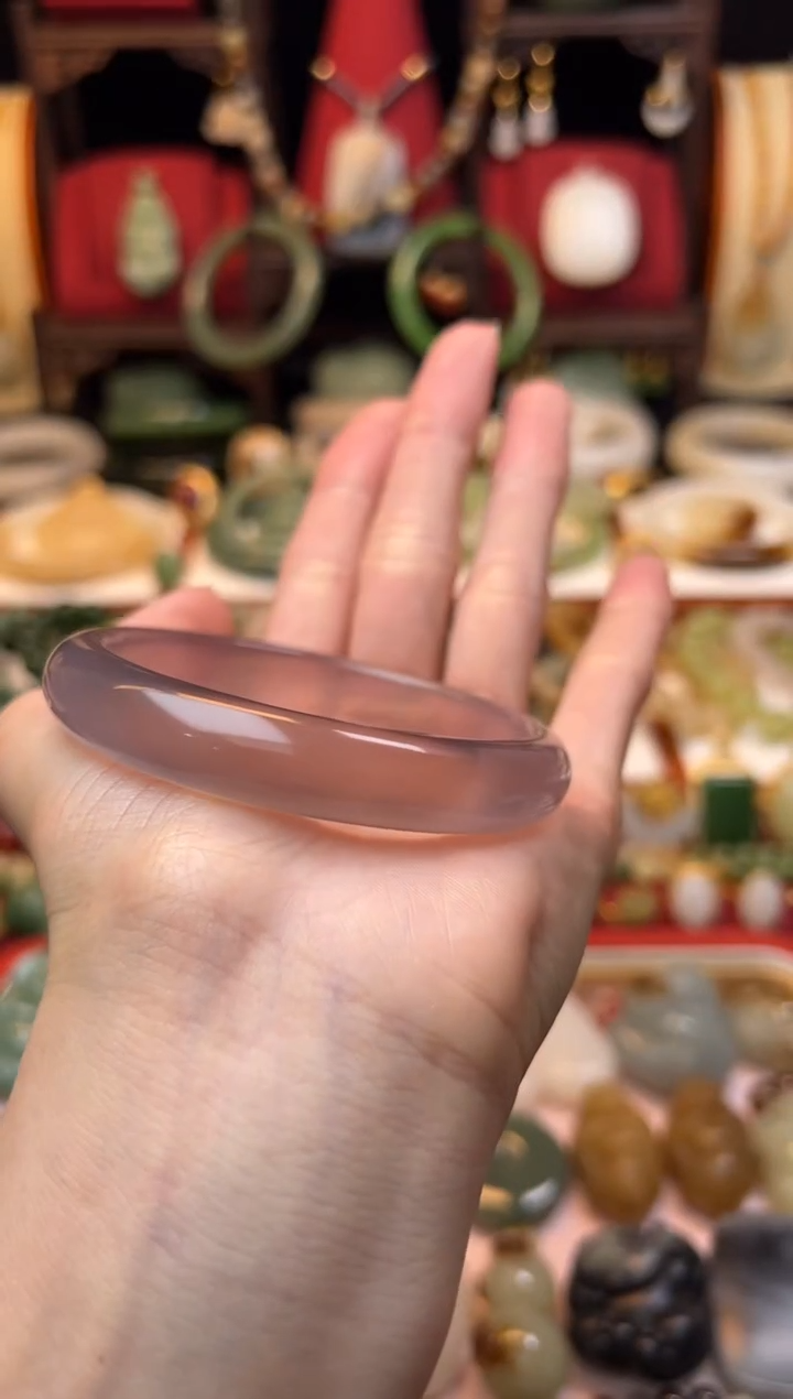 【闪购商品】玛瑙/玉髓手镯未镶嵌58