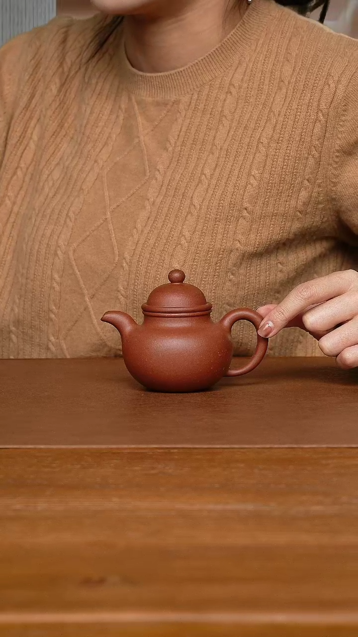 【闪购商品】紫砂茶杯葛家祎老师 大掇球 4号井紫泥180cc