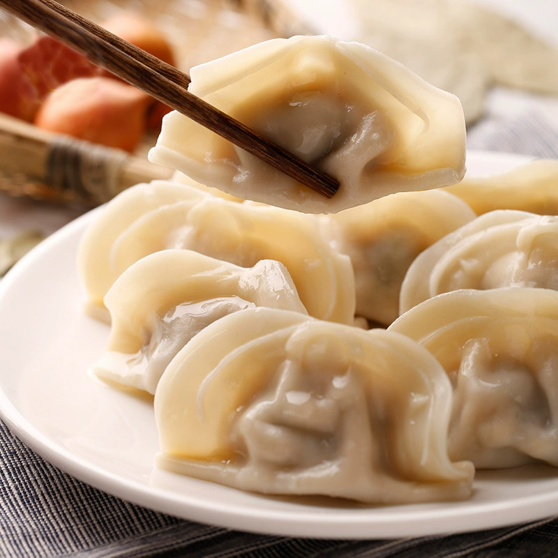 【猪肉香菇】手工水饺大馅饺子猪肉香菇馅方便韭菜玉米馅早餐煎饺