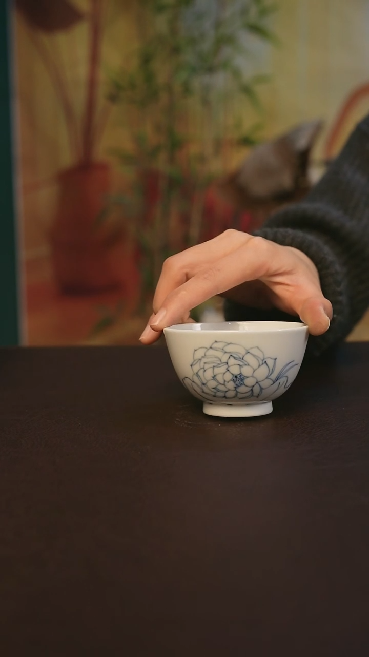 【闪购商品】景德镇陶瓷杯碗柴烧多人