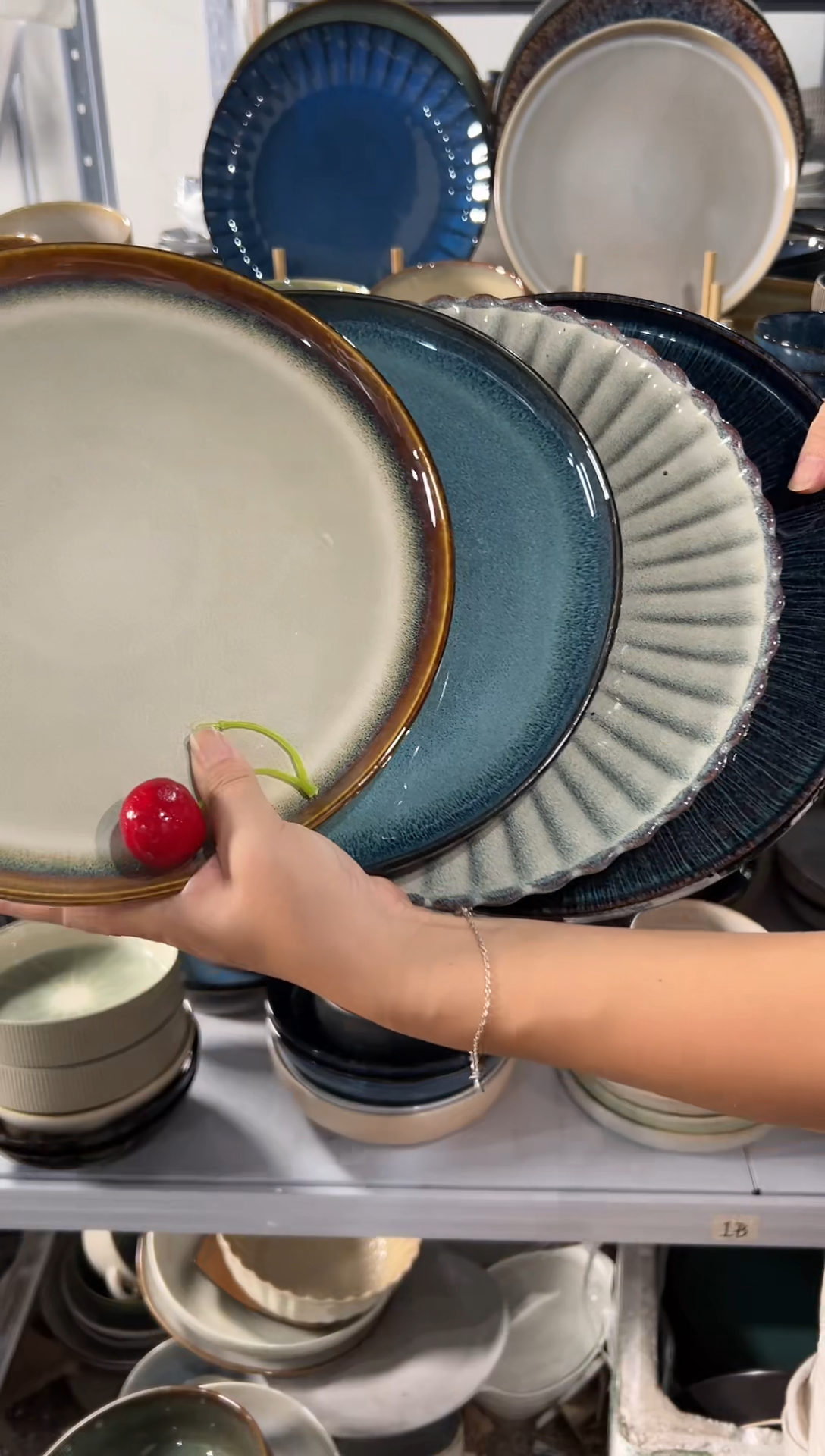 陶瓷外贸尾货瑕疵满20包邮X4 大盘组合