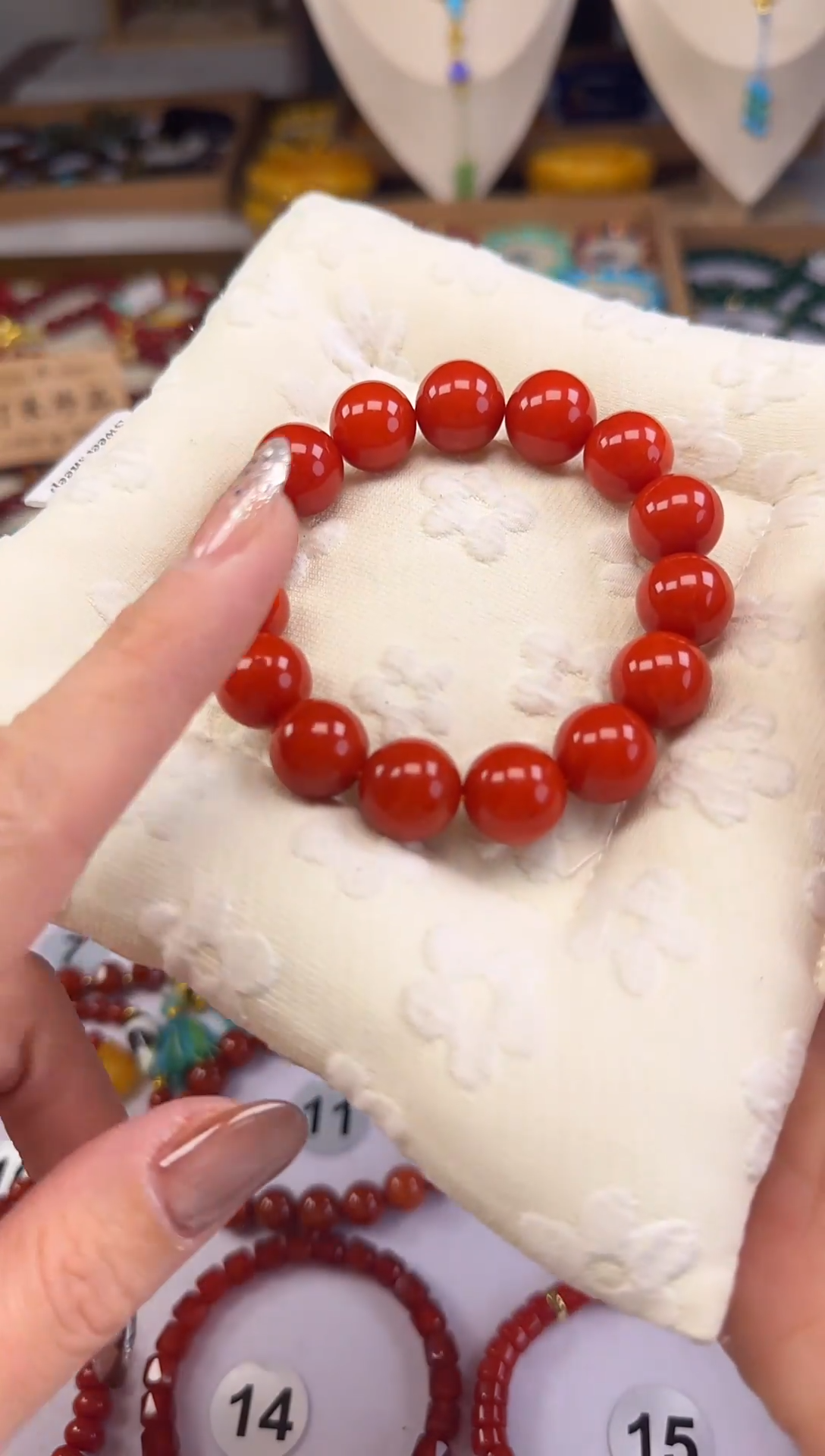 大漆工艺品手串/手链汀禾珍品——120