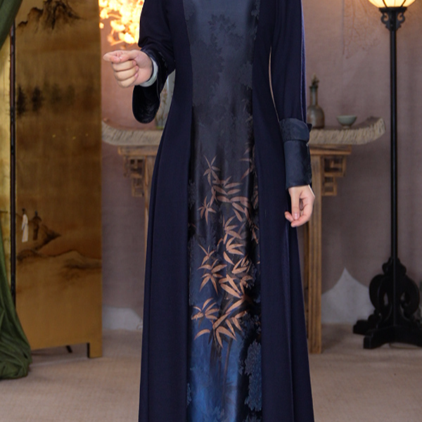 风竹潇连衣裙新年战袍新中式穿搭944237263